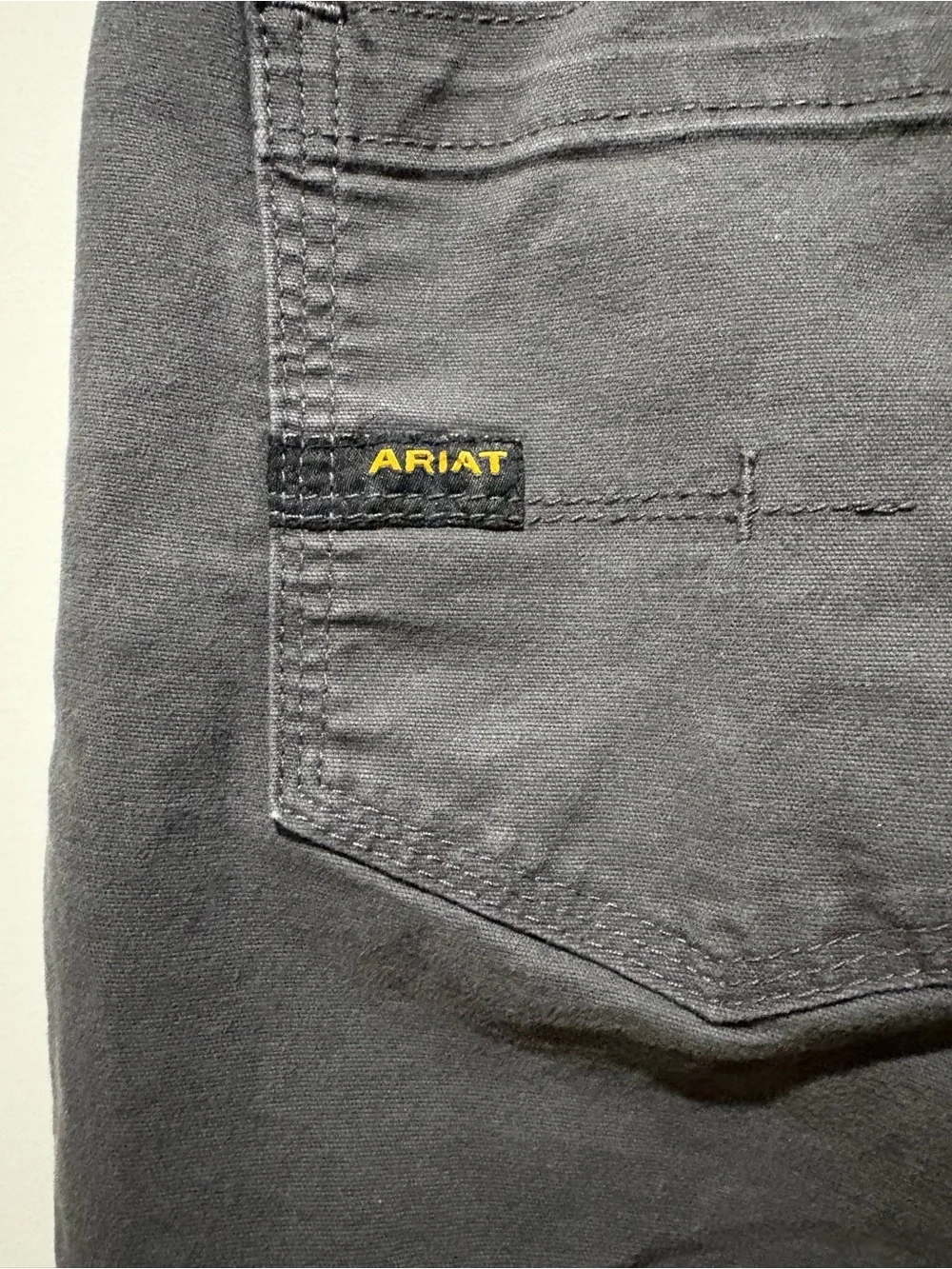 Ariat Rebar M4 Relaxed Straight Work Pants Men’s 36x32 Gray Utility Cargo